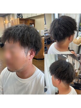 アクシス 津田沼(AXIS) ツイストパーマ(短いバージョン)