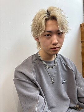 ネクストネオ 静岡(NEXT NEO) NEXT NEO【櫻田】ハイトーン センターパートウルフ