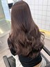 カット+ブリーチなしダブルカラー(アディクシーカラー)￥16000#ヘアカラー