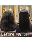 美髪ストレート(縮毛矯正)