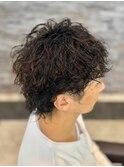 メンズ波巻きスパイラル