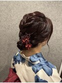 浴衣ヘアセット