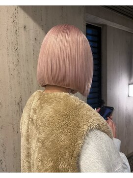 プネル 渋谷(PUNEL) ピンクカラー/ボブ
