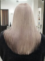 ミーム 原宿 表参道(meme)&nbsp;!ダブルカラーハイトーンミルクティーベージュグレージュ#原宿