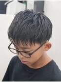 小学生中学生ナチュラルショートキッズカット
