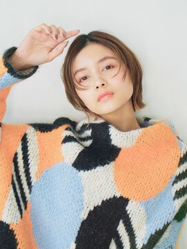 トワ 仙台店(toi) ミニボブ_オリーブベージュ