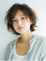 ニスル センター南店(NISURU）&nbsp;黒髪/クラゲヘアー/オリーブグレー/小顔/ココアベージュ