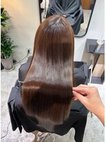 オリ('Oli)&nbsp;マロンベージュ×艶髪髪質改善カラー