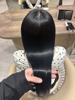 ジーナ 渋谷本店(Zina)&nbsp;透明感溢れるブルーブラック