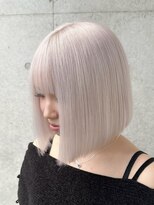 フリーラ 表参道(freera) ミディアムレイヤーカット ブリーチカラー 似合わせカット