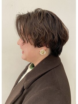 パーク なんば本店(PARK.) ショートボブ×パーマ