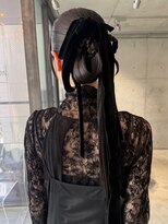 スクリーンギンザメゾン 銀座(SCREEN GINZA MAISON.) 黒髪カタログ/クラゲヘアー/オリーブグレー/銀座