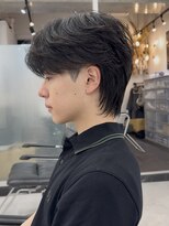 アディション 新宿(ADITION) カルマパーマ センターパートウルフ