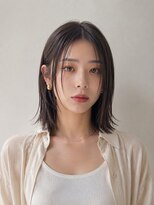 ラカトッカ 中目黒(LAKA TOCCA) 切りっぱなしミディアムボブ