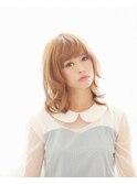 愛され可愛いミディアムヘア(SiESTA阿佐ヶ谷店)