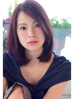 キアラ(Kchiara) 大人可愛い鎖骨ミディアムkchiara川野直人