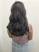 キューズ クラブ(cuz KLUB)&nbsp;【cuzKLUB】ラベンダーアッシュ×ロング