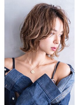 シエナ 渋谷(Siena) siena ニュアンスカール×ショートレイヤー　渋谷