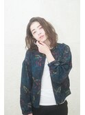 抜け感のあるこなれスタイル