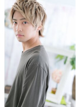 ミック ヘアアンドビューティー 大山店(miq  Hair&Beauty) カラーで差をつける！クールスパイキーショートa