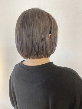 リアン(Lien) ミニボブ×グレージュ/MARINA