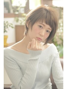 リルエデン(RELEDEN) 【RELEDEN/川越】耳かけショートボブアッシュ☆