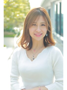サイン ヘア イノベーション(sign HAIR INNOVATION) 大人可愛い、色気、小顔カットひし形シルエット【錦糸町】