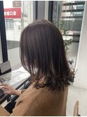 透け感たっぷり大人っぽミディアム