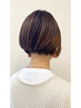 モリオ フロム ロンドン イオンモール 熊本店(morio FROM LONDON) 【morio熊本】丸みショートボブ．M