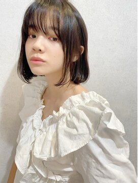 エールバイボヌール(Ere by Bonheur) ツヤ髪まとまるナチュラルボブ