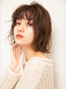 ニル 阪急塚口店(NILLU) NILLU_ゆるふわ小顔ボブ