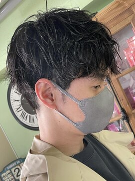 クオル 立川(QOL) 無造作パーマ波巻きスパイラルパーマツイストパーママッシュ