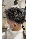 メンズツイストスパイラルパーマ