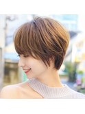 20代30代40代◎小顔ショートボブチョコレートカラー新宿代々木