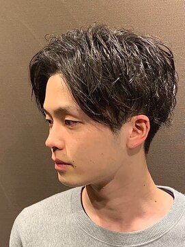 ヒロギンザ 青山店(HIRO GINZA) マッシュスパイラル/ハイライト/ツーブロマッシュ/束感/波巻き