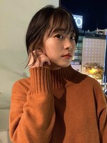 メイカ(MEIKA)&nbsp;【 切りっぱなしボブ × インナーカラー 】浅野美紀