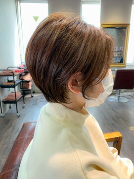 アクロス ヘアー デザイン 蒲田東口(across hairdesign) 癖っ毛でもつくれるショート◎20代30代40代50代