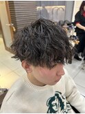 ツイストスパイラルパーマ　マッシュパーマ