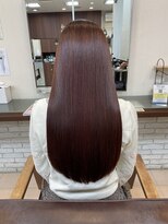 グリームバイフォルテ 藤枝(gream by FORTE)&nbsp;髪質改善パールプラチナトリートメント/チェリーピンクブラウン