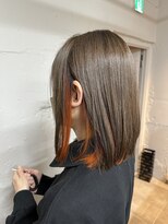 トクテ 吉祥寺(tokute)&nbsp;グレージュカラー×インナーカラー【吉祥寺】