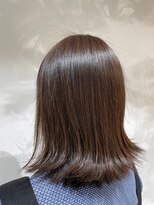 ルエ ヘアメイクバイアクセル(Louer hairmake byAxe-l) LAケラコラトリートメント、メテオカラーカット