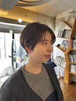 ア セカンド 清藤美容室第弐號(a sekand)&nbsp;耳掛けマッシュショートスタイル