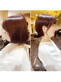 大人可愛い耳掛けショート