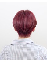 ルプラ ガーデン(le-pla garden) マッシュショート#レッド#ベージュ#ケアブリーチ#ダブルカラー