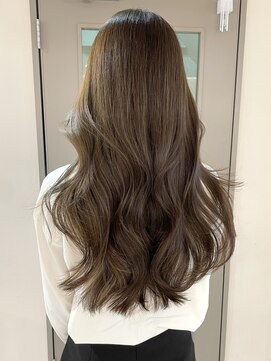 キャンバス バイ ネオリーブ 横浜西口(Canvas by neo.) ブリーチなしオリーブベージュ韓国美髪ヘア【横浜】