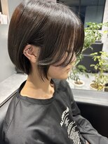 ミニョン(mignon)&nbsp;アゴ下１センチボブ/顔まわり透けレイヤー