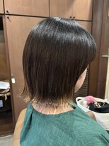 穀雨(Kokuu)&nbsp;切りっぱなしボブ×ハイライト