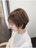 Aoヘアスタイル  ナチュラルハイライト