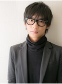 シースルーバング&アースカラーのテッパンショート仙台愛子