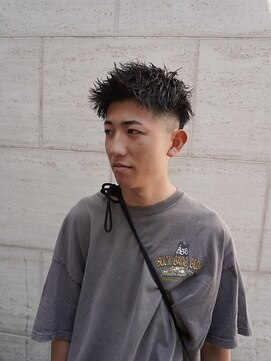 メンズグルーミングナンバーナイン(MEN'S GROOMING NUMBER NINE) 姫路ツイストスパイラル/フェードカット/卒業おめでとう！